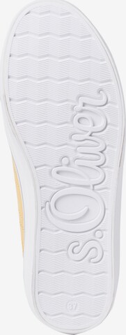 s.Oliver Sneakers laag in Geel