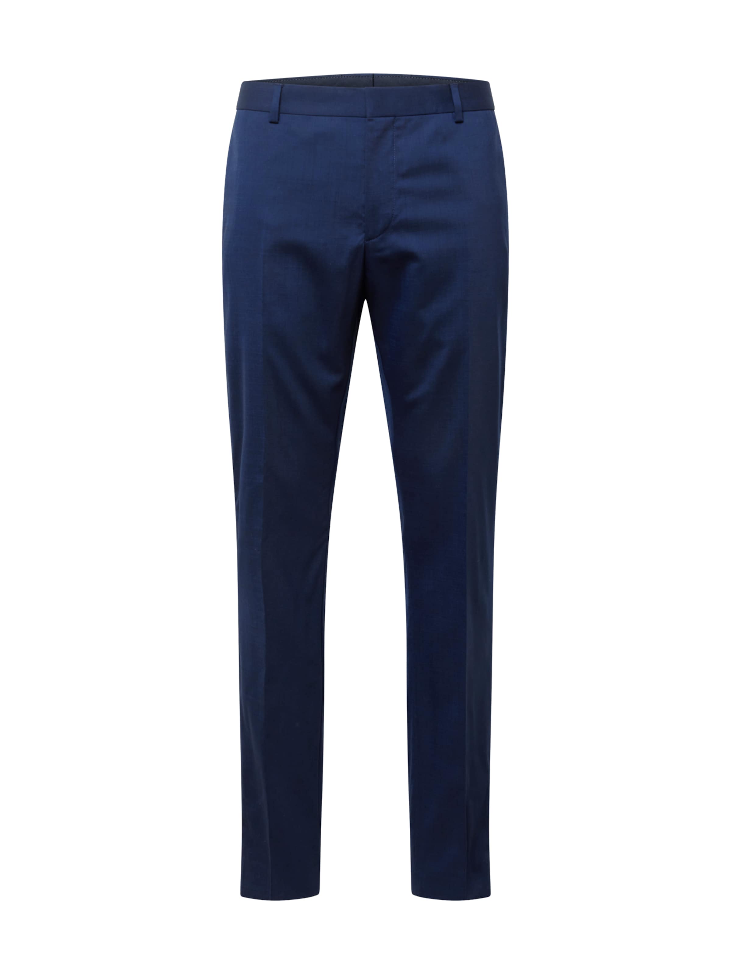 Regular Pantalon à plis Calvin Klein en bleu : devant