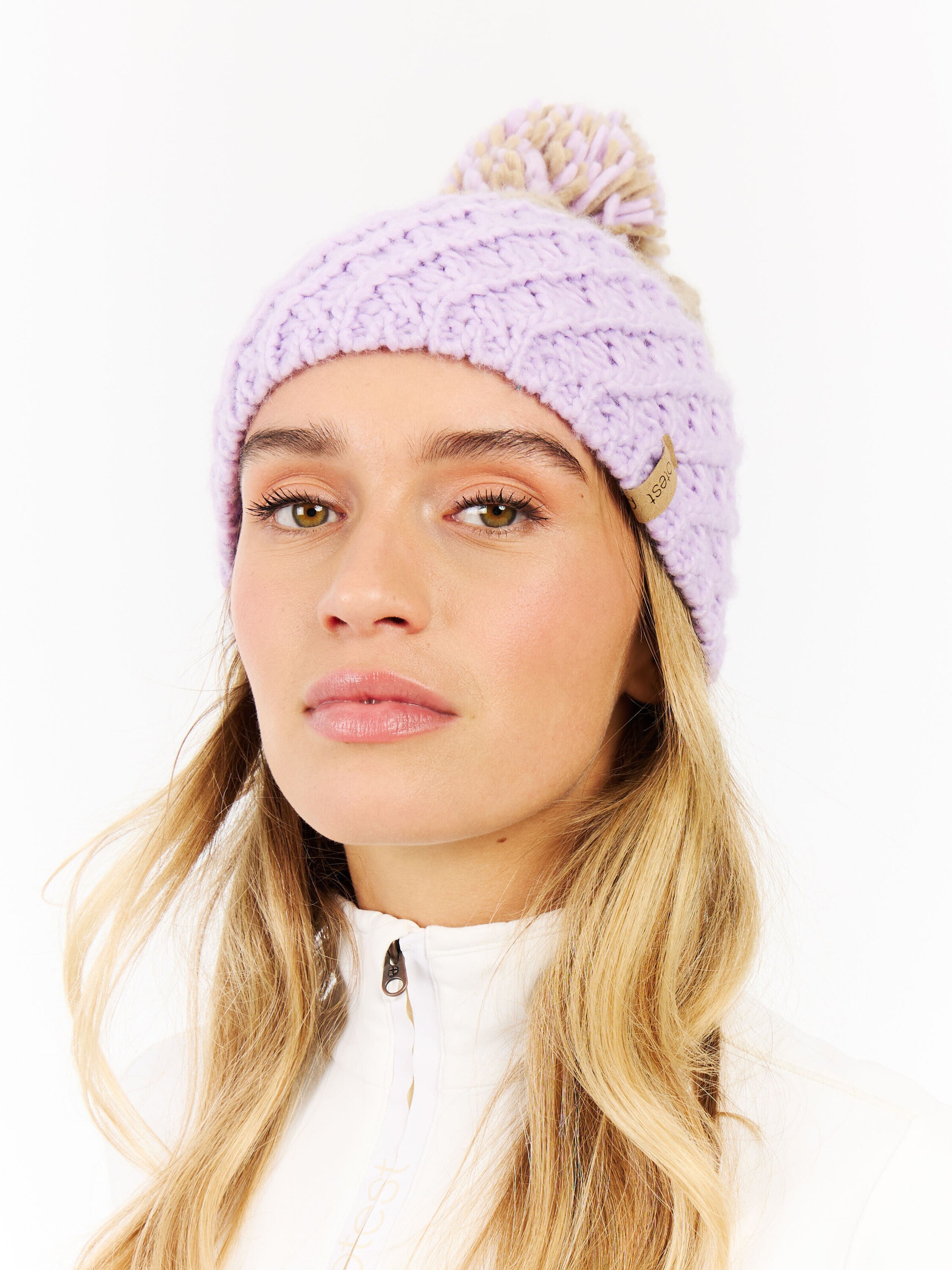 PROTEST Beanie 'PRTHiker' in Purple: front