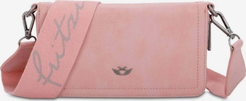 Fritzi aus Preußen Crossbody Bag 'Lou' in Pink: front