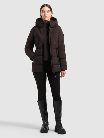 khujo Winterjas 'Rabb2' in Bruin