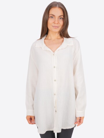 Seasons of April Blouse 'Susie' in Beige: voorkant