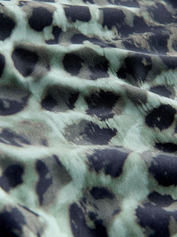 Next Bustier Badeanzugkleid in Grün