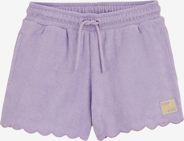 WE Fashion Loosefit Housut värissä lila: etupuoli