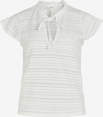 OBJECT - Blusa 'Kamma' en blanco: frente