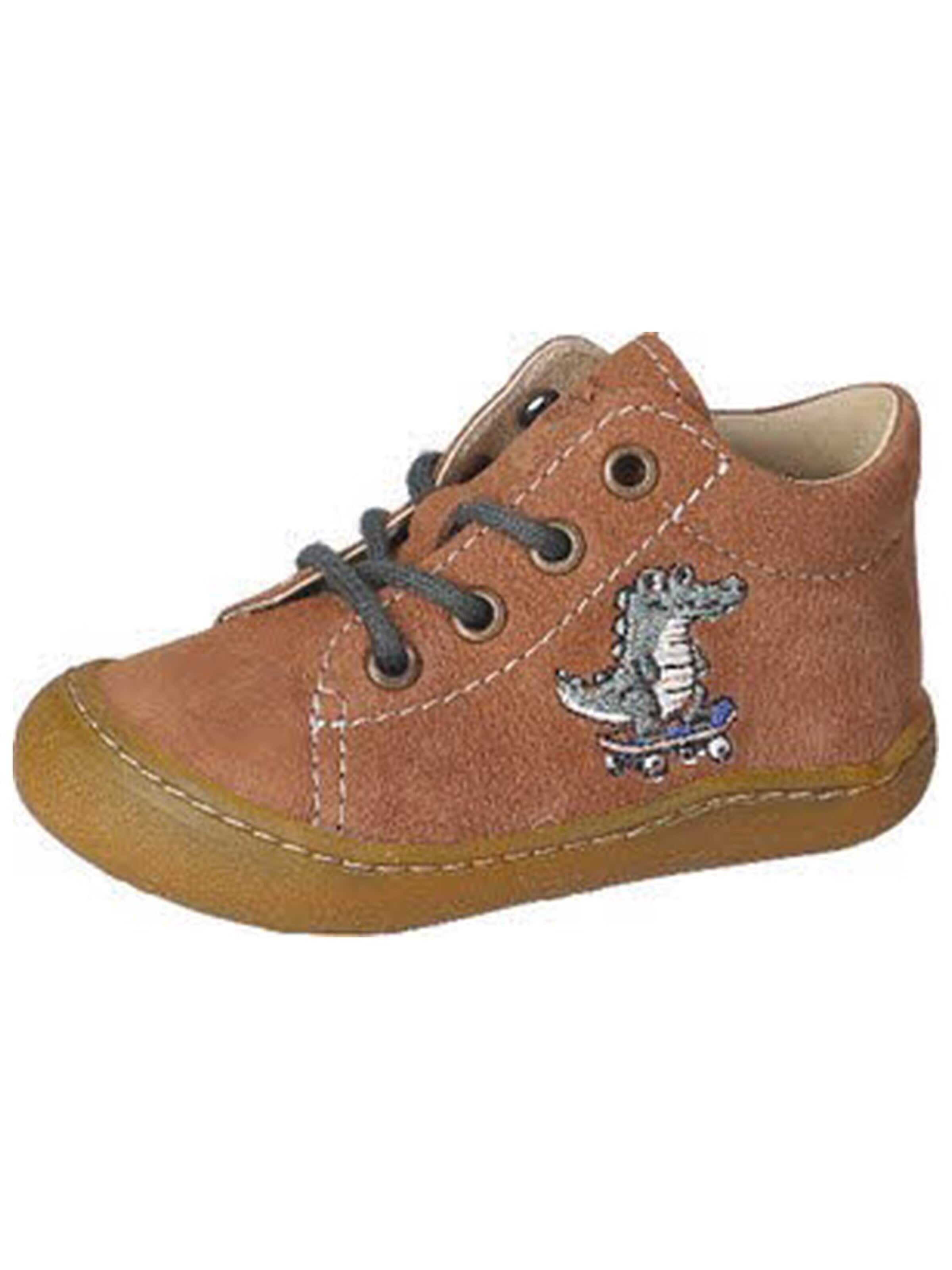 PEPINO by RICOSTA Lauflernschuh 'Lauflernschuhe Jungen 50 1601600 260 Echtleder in braun'‌‌‌ in Braun: Vorderseite