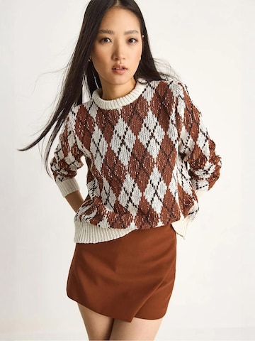 Bianco Lucci - Pullover 'Pullover' em bege