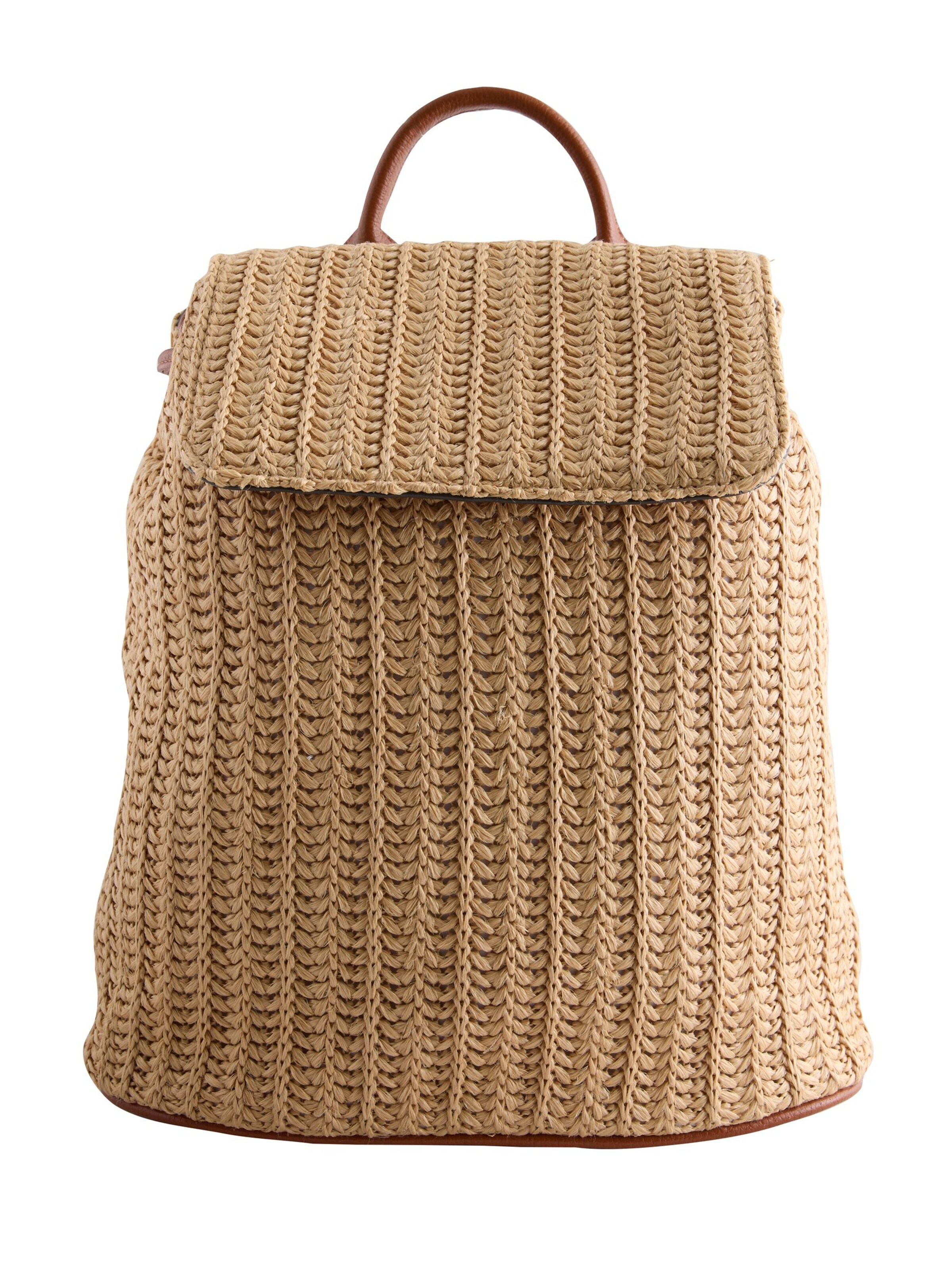 Next Rucksack in Beige: Vorderseite