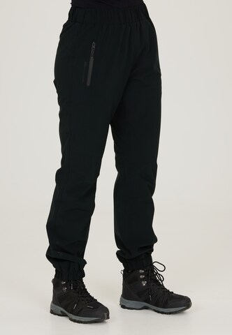 Whistler Regular Workout Pants in Black: front