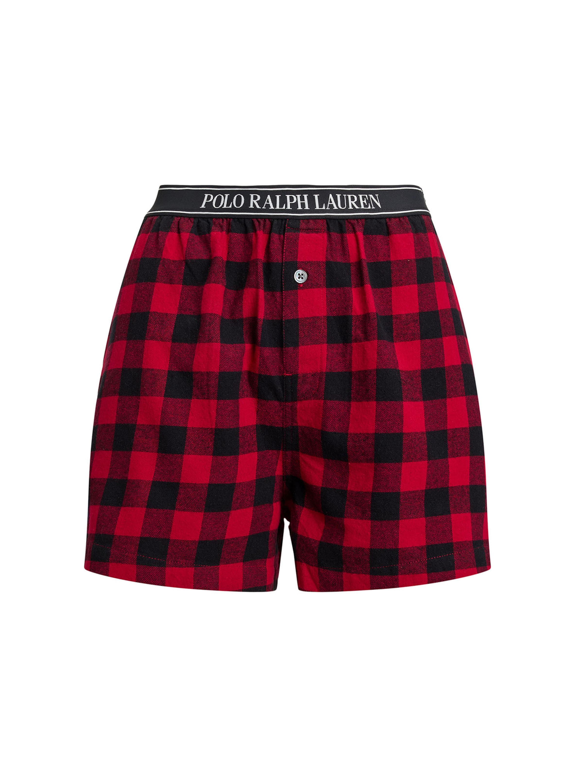 Pantalon de pyjama 'Cozy Flannel' Polo Ralph Lauren en rouge : devant