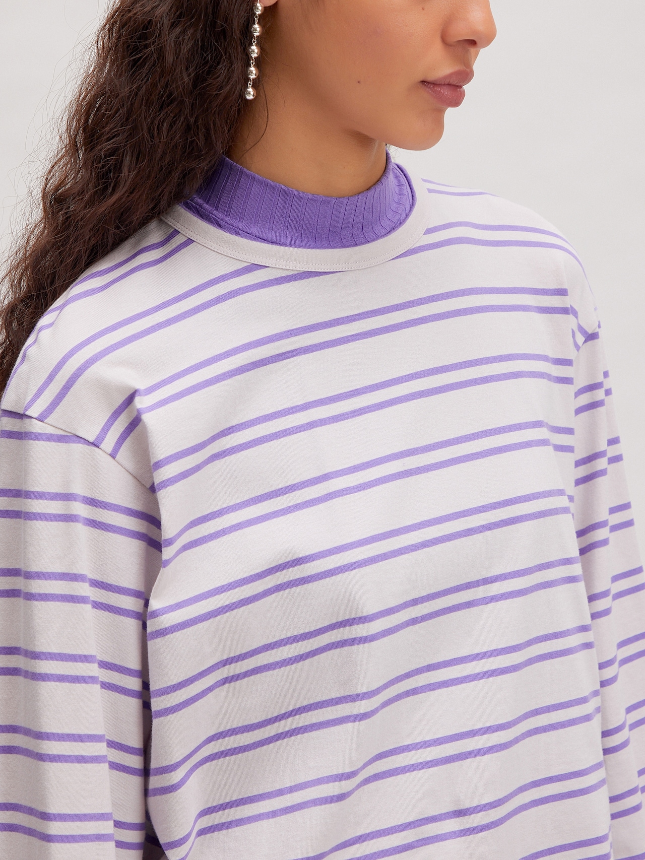 EDITED Shirt 'Verlee' Lila