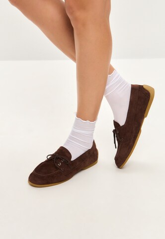 CESARE GASPARI Moccasin in Brown
