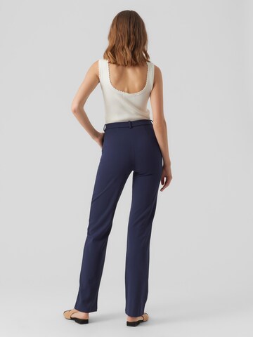 Vero Moda Tall - Regular Calças 'Zamira' em azul