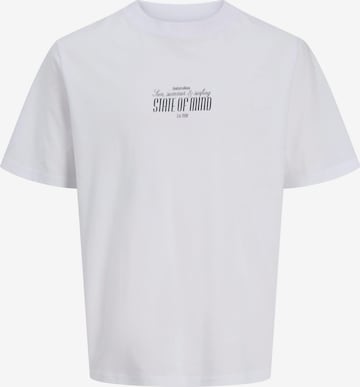 JJ Rebel Μπλουζάκι 'JREBCHRISTIAN' σε λευκό: μπροστά