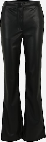 Pieces Tall Flared Pants 'NICHA' in Black: front