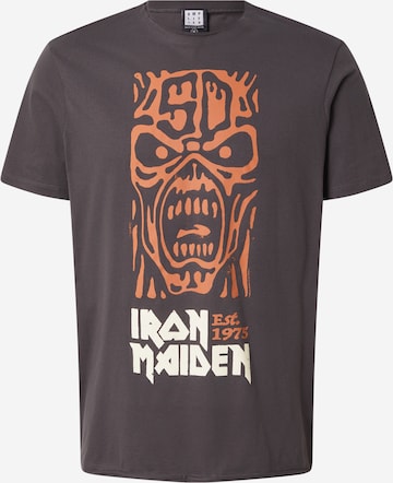 AMPLIFIED Paita 'IRON MAIDEN 50TH' värissä harmaa: etupuoli