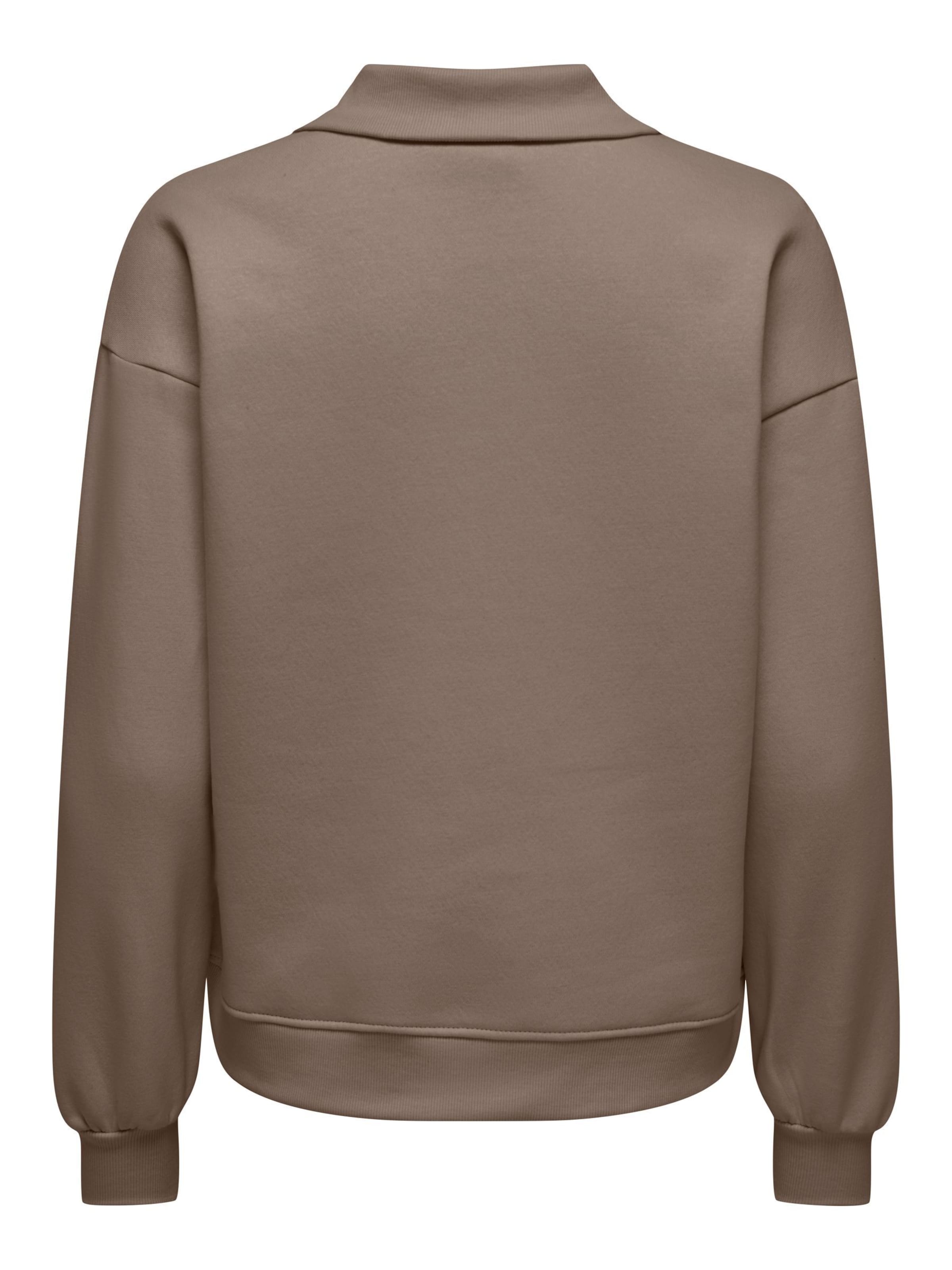 ONLY Sweatshirt 'ONLCoralie' i brun