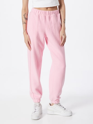 ADIDAS ORIGINALS Avsmalnet Bukse 'Loungewear Sweat' i rosa: forside