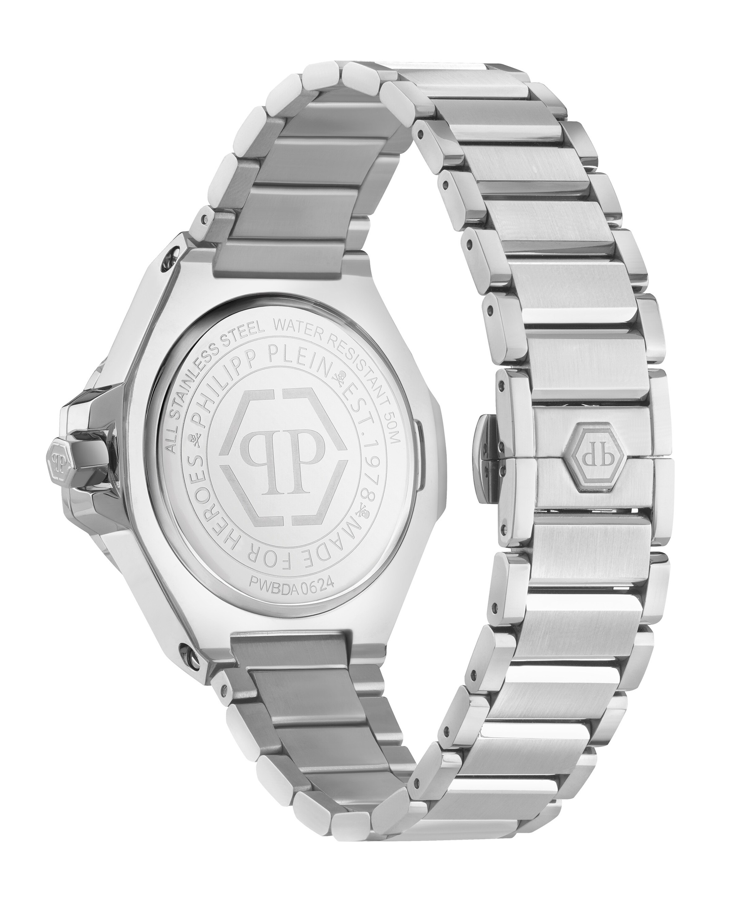 Philipp Plein Watches Uhr 'Plein Lady Rojal' in Silber