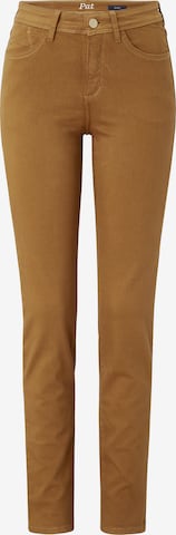 PADDOCKS Slim fit Pants in Yellow: front