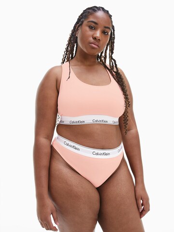 Calvin Klein Underwear Plus String bugyik - : elől