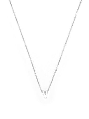 Luxenter Kæde 'Alphabet  V' i sølv