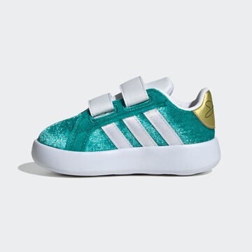ADIDAS SPORTSWEAR Trainers 'Adidas Disney Jasmine Grand Court 2.0' in Green: front
