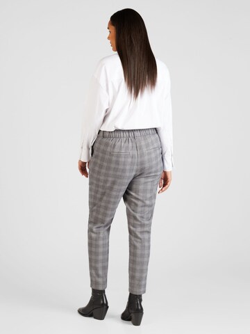 Vero Moda Curve Regular Trousers 'MALIN' in Grey