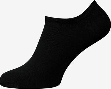 Nur Der Socks in Black: front