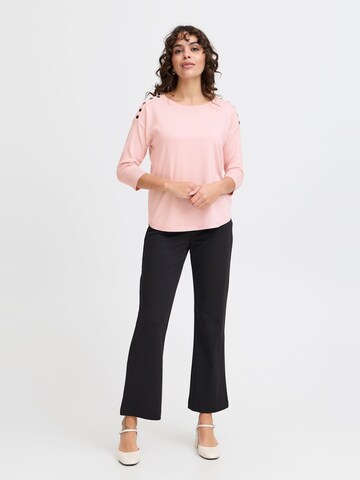 Fransa Shirt ' FRZUBASIC 114 Pullover' in Pink