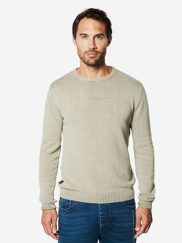 Pullover di KOROSHI in marrone: frontale