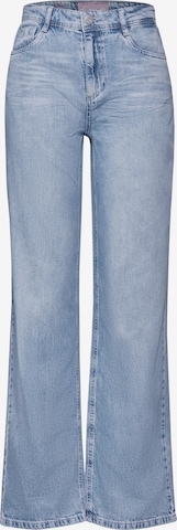 STREET ONE Flared Jeans in Blue: front