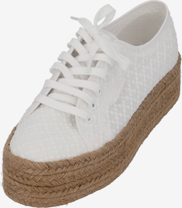 SUPERGA Lace-Up Shoes '2790 Cotropew S3126PW' in White: front