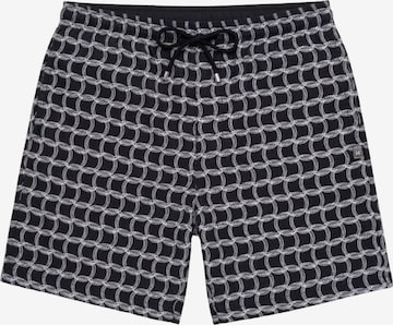 Shorts de bain 'Monogram' HACOY en noir : devant