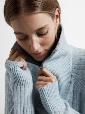 SELECTED FEMME Sweater 'Lulu Mika' in Blue