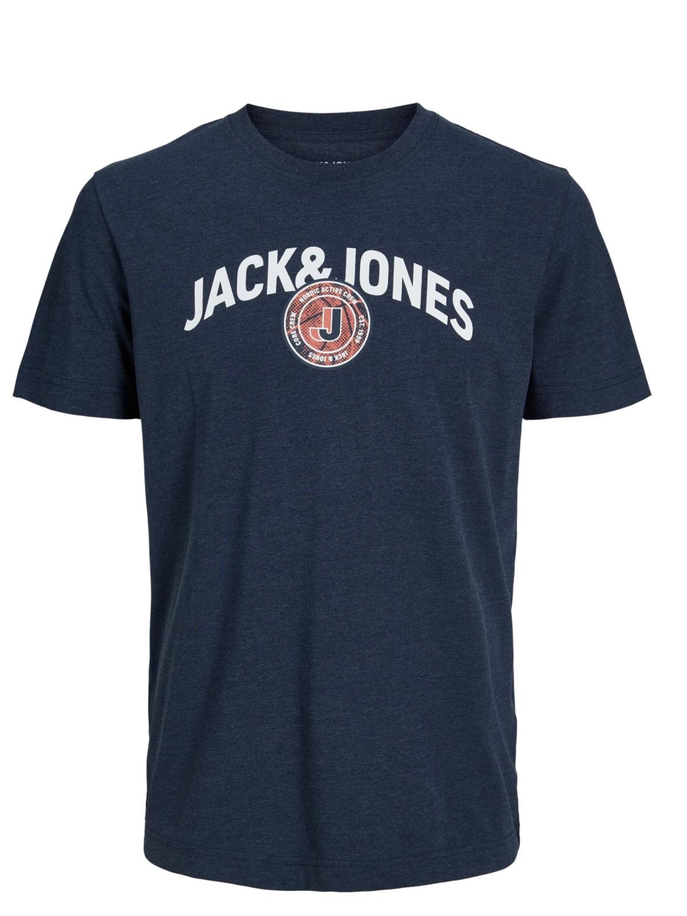 JACK & JONES Shirt in Blauw: voorkant