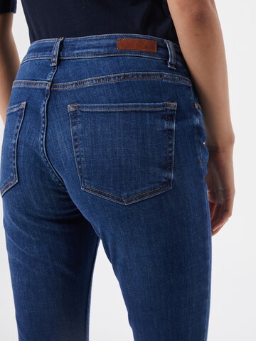 OPUS Skinny Jeans 'Elma' in Blau