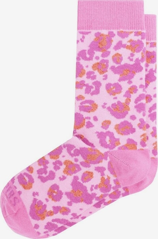 rožinė Scalpers Kojinės 'Leo': priekis