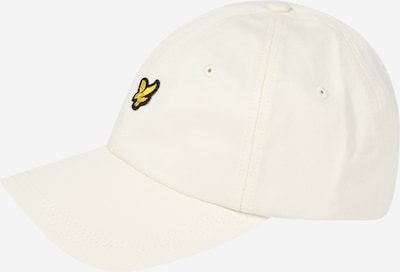 Lyle & Scott Casquette en crème, Vue avec produit