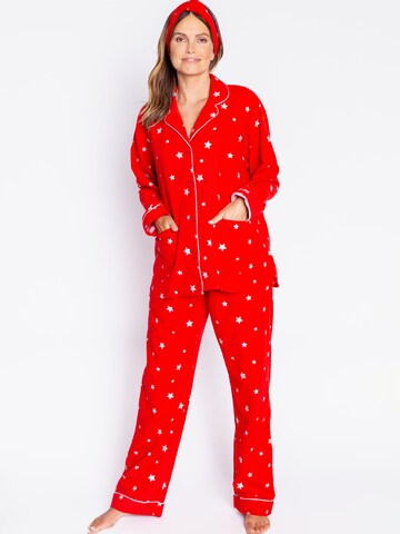 PJ Salvage Pyjama 'Flannels' in Rot