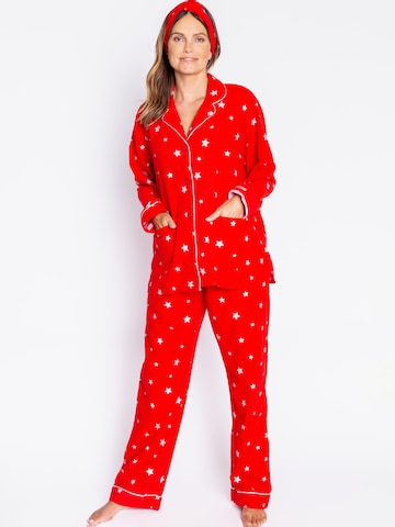 PJ Salvage Pyjama 'Flannels' in Rood