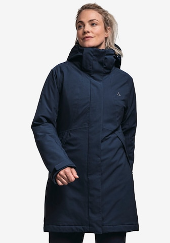 Schöffel Outdoor Jacket 'Bastianisee' in Blue: front