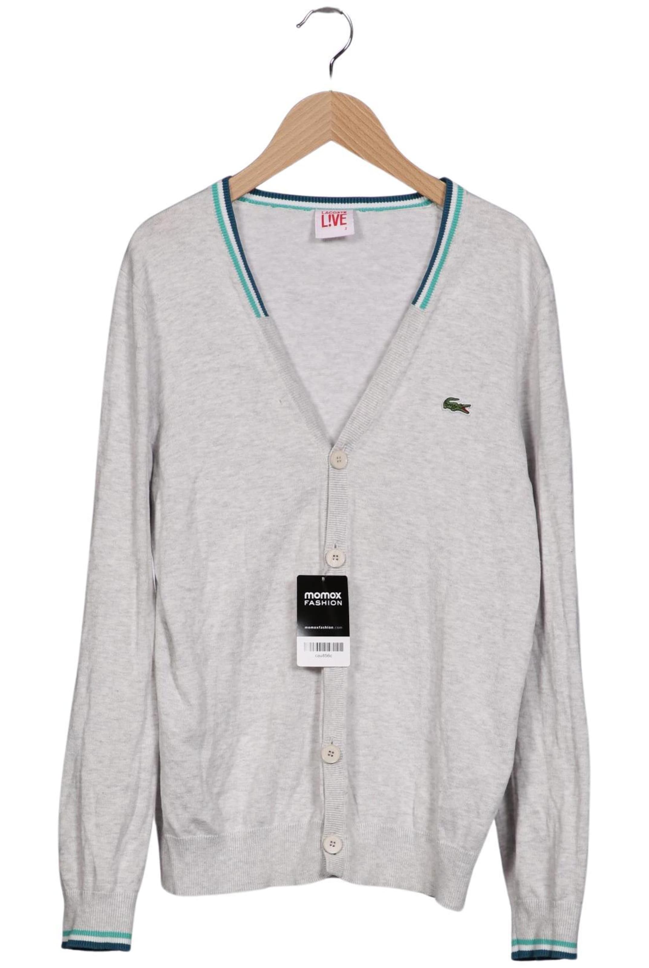 Lacoste LIVE Sweater & Cardigan in XS in Grey: front