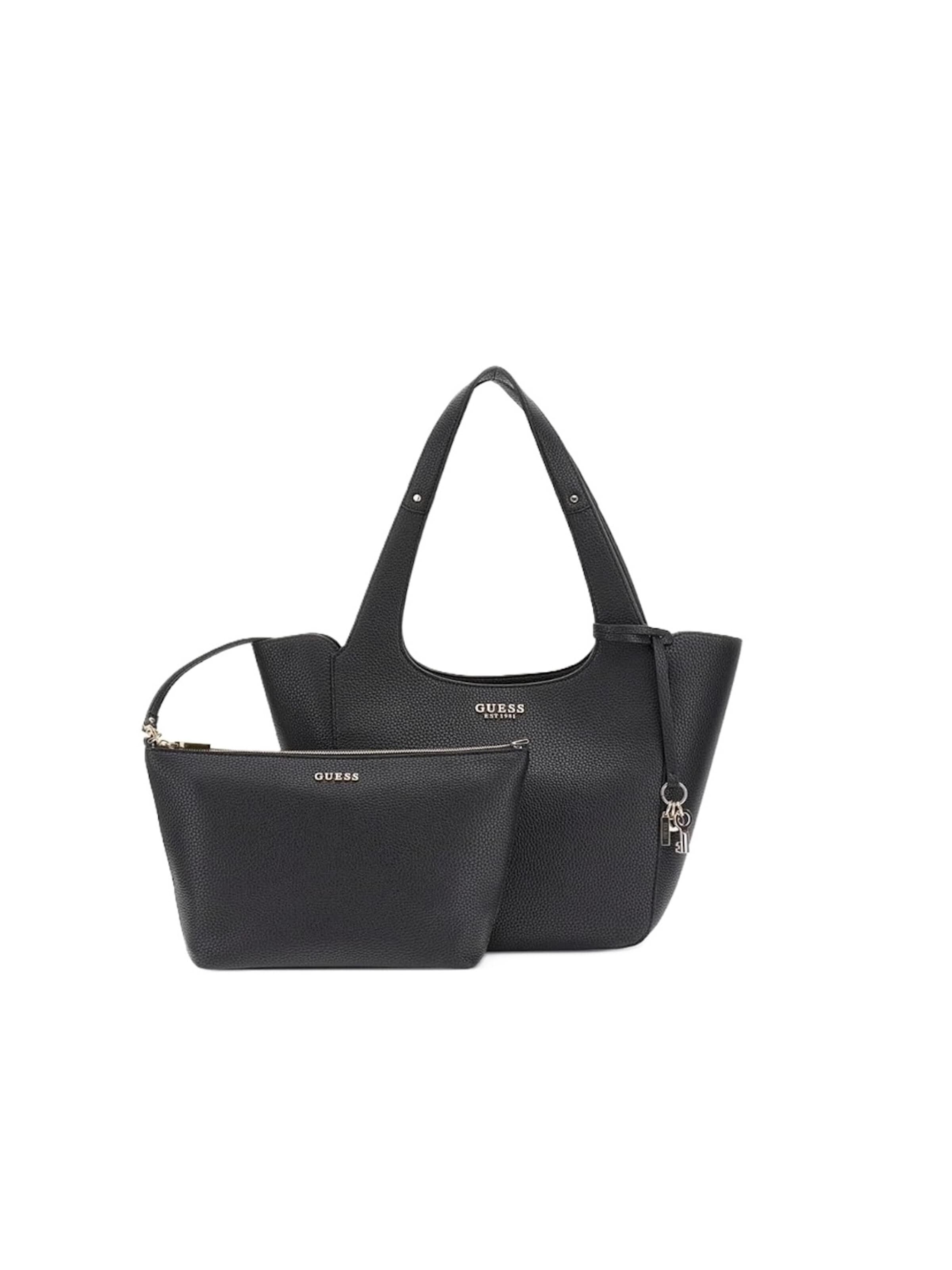 GUESS Schultertasche 'BG733422'‌‌‌‌‌ in Schwarz: Vorderseite