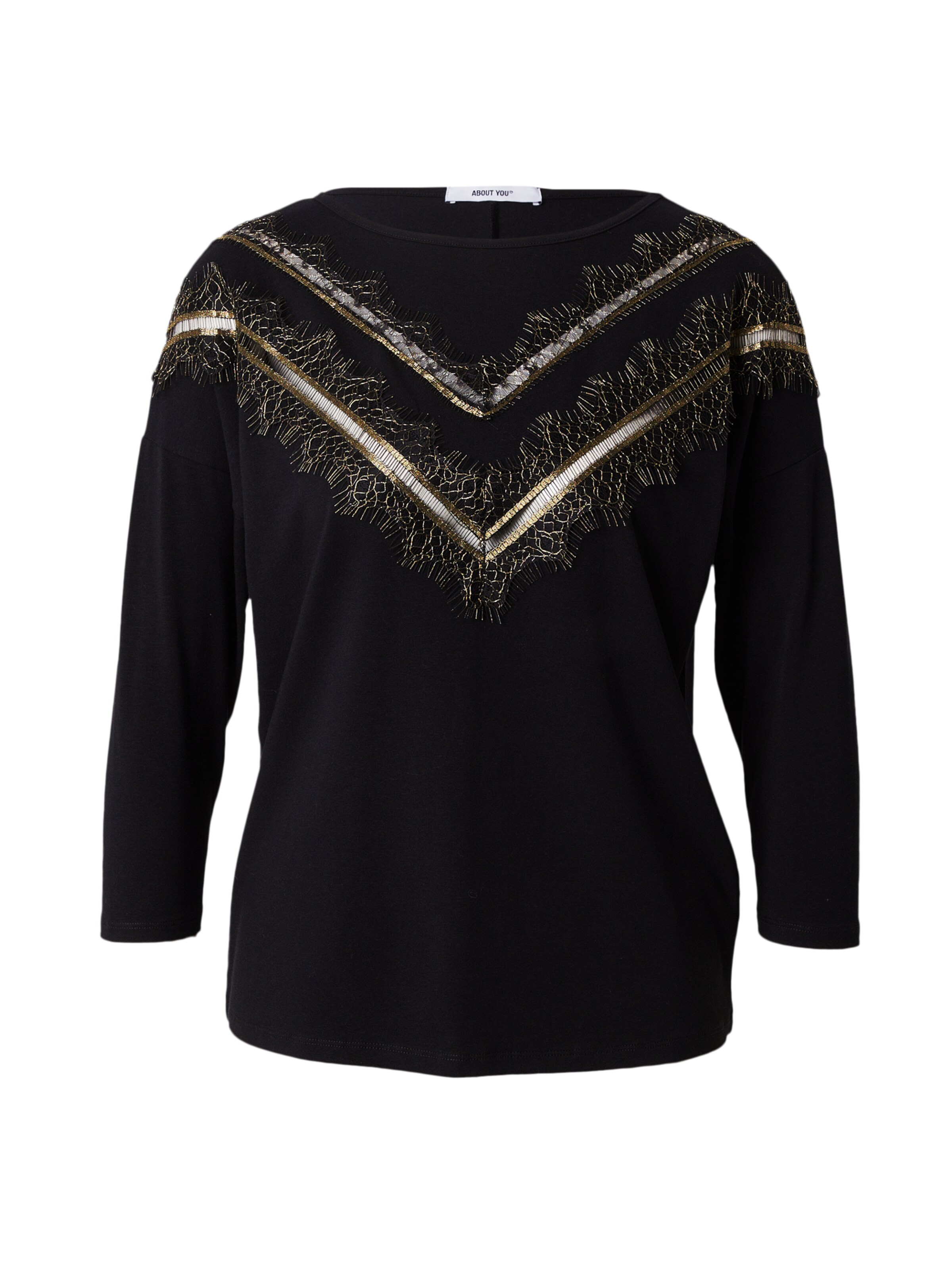 Maglietta 'Josefina' di ABOUT YOU in nero: frontale