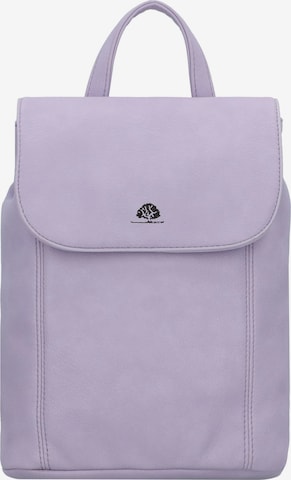 GREENBURRY Rucksack 'Mad'l Dasch ' in Lila: Vorderseite