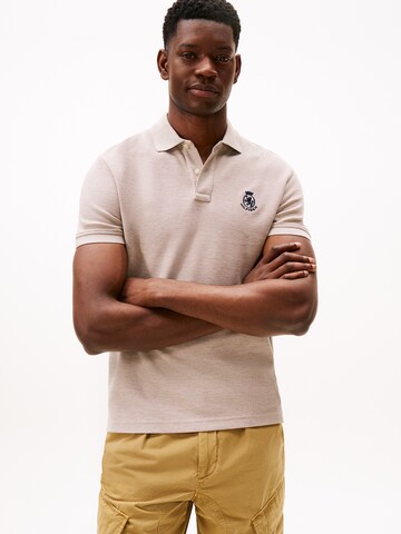 TOMMY HILFIGER Poloshirt in Beige: Vorderseite