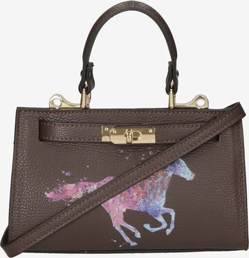 Gave Lux Handbag in Brown: front