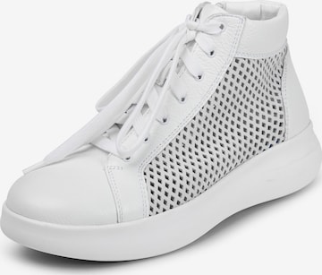 VITAFORM Sneakers hoog in Wit: voorkant