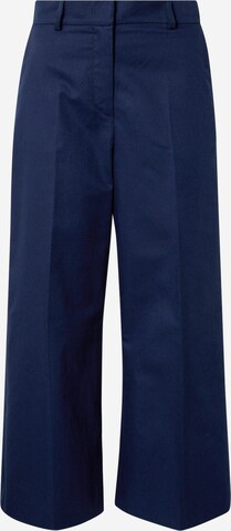 Weekend Max Mara Zvonové kalhoty Kalhoty s puky 'ZIRCONE' – modrá: přední strana